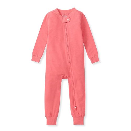 Burt's Bees Baby Unisex Baby Honeysoft Pajamas, Footless One-piece Zip-up Pj, Soft Organic Cotton & Lyocell Blend