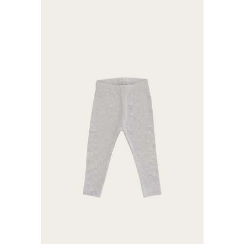 Organic Essential Leggings - Light Grey Marle