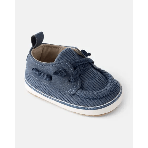 Baby Boy Corduroy Boat Shoes - Blue | Carter's