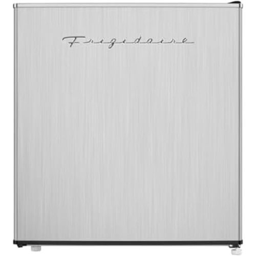 Frigidaire EFR182 1.6 cu ft Stainless Steel Mini Fridge. Perfect for Home or The Office. Platinum Series, 1.8