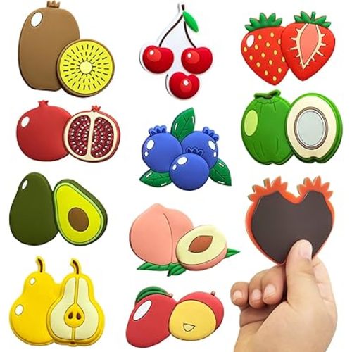 Refrigerator Magnets for Todders Babies Kids, Fruit Magnets for Fridge Whiteboard