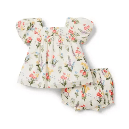 Baby Floral Matching Set