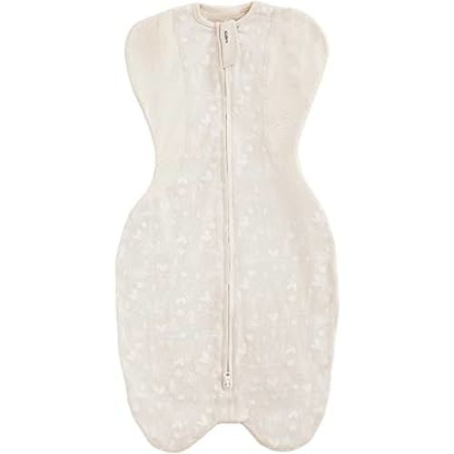 KIDIRA Swaddle for Newborns, Baby Swaddles 0-3 Months 5-13lb, Arms Up Swaddle 0-3 Months Newborn with Moisture-Wicking Fabric, Promotes Healthy Hip Development, 2-Way Zipper, 1Pack (Jungle and Deer)