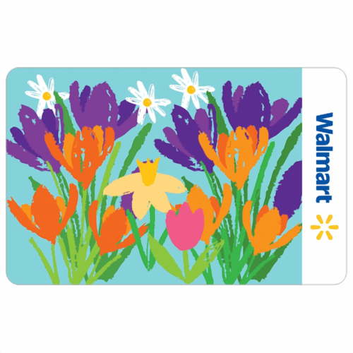 Spring Blooms Walmart Gift Card