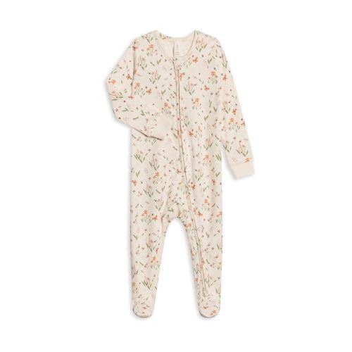 Colored Organics Baby Zip-Up Footed Sleeper with 2-Way Zipper - Organic Cotton Pajamas