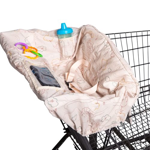 Disney Baby by J.L. Childress Shopping Cart & High Chair Cover for Baby to Toddler,Winnie The Pooh