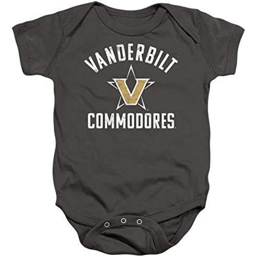 Vanderbilt University Official Vu Commodores Logo Unisex Infant Snap Suit for Baby
