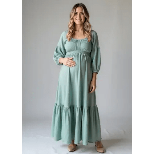 Eliza Maternity and Nursing Dress