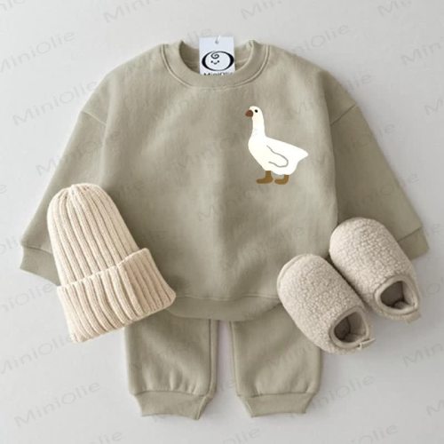 Baby Goose Grey Green 2-piece Set