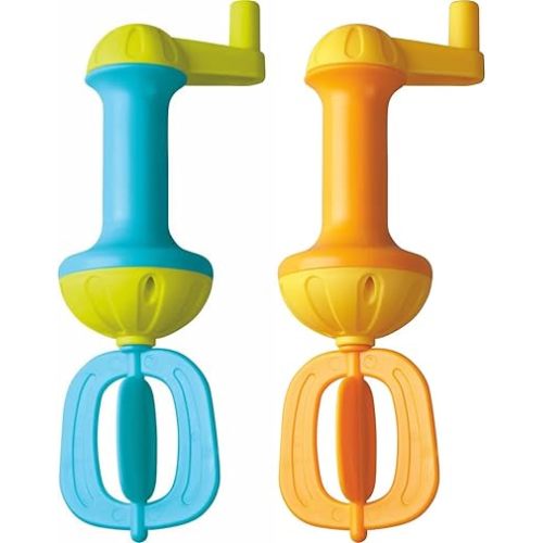 HABA Kids Bubble Bath Whisk 2 Pack - Bath Toys for Sensory Play, Motor Skill Development, Water Play and Bath Time Fun