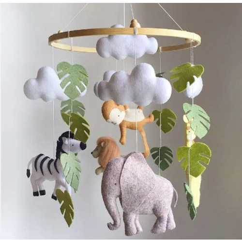 Baby Mobile Safari Crib Mobile Jungle