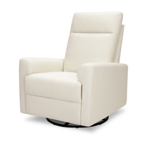 DaVinci Erin Press-Back Recliner and Swivel Glider - Vanilla