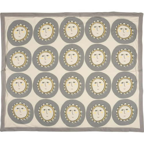 Super Soft Gender Neutral Baby Blanket Nursery Decor Combed Cotton Blanket - Sun