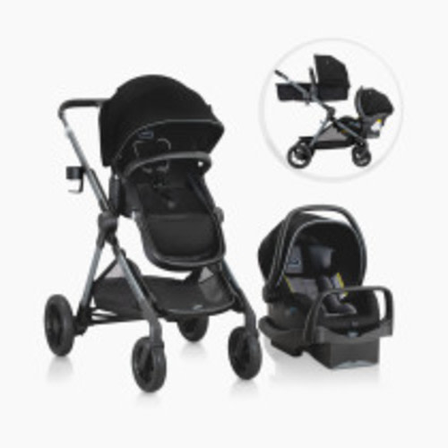 Evenflo Pivot Xpand Travel System with Litemax - Ayrshire Black