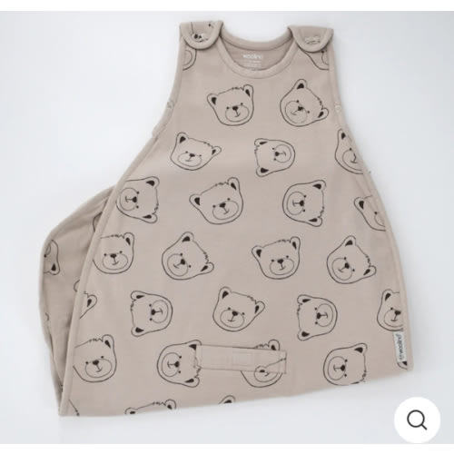 4 Season® Ultimate Baby Sleep Bag, Merino Wool & Organic Cotton, Teddy Bear