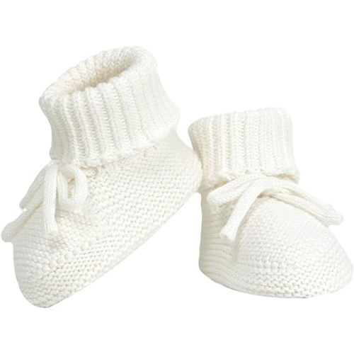 Baby Booties Newborn First Walkers Cozy Shoes Warm Knit Soft Booties for Toddler Infant Boy Girl