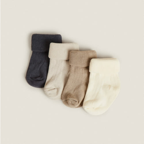 MULTICOLORED BABY SOCKS (PACK OF 4) - Baby 0-18 months - KIDS - CLOTHING & FOOTWEAR | Zara Home United States of America