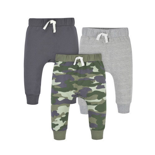 Gerber Baby & Toddler Boy Premium Jogger, 3-Pack, Sizes Newborn - 5T