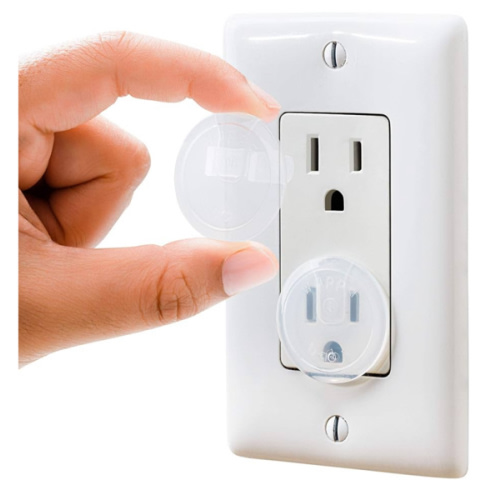 Clear Outlet Covers (50 Pack) Value Pack – Baby Safety Outlet Plug Covers – Durable & Steady – Child Proof Your Outlets Easily