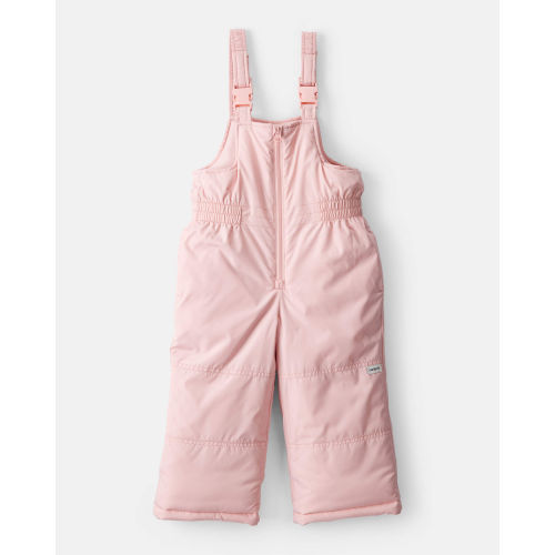 Toddler Girl Overall Snow Bibs - Pink - Carter's | Carter's