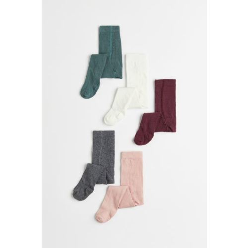 5-pack Fine-knit Tights