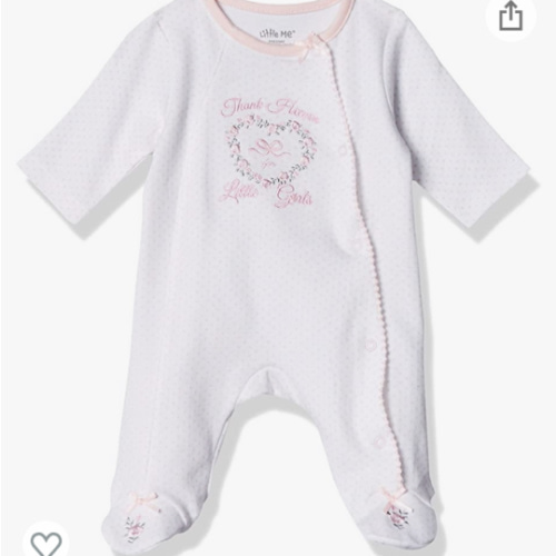 Little Me Baby Girls' Footie