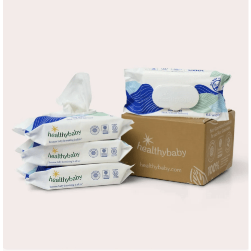 Healthy Baby Wet Wipes - 4 Pack