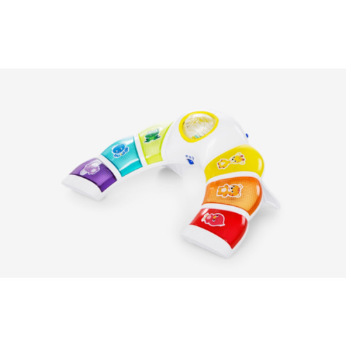 Baby Einstein Glow & Discover Light Bar Musical Activity Station and Tummy Time Toy, Montessori Cause and Effect Early Learning for 3-36 months