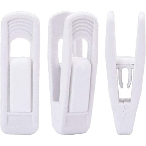 Trgowaul Velvet Hangers Clips, Pants Hangers Velvet Clips, Strong Finger Clips Perfect for Thin Velvet Hangers