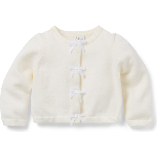 Janie and Jack Baby Bow Cardigan