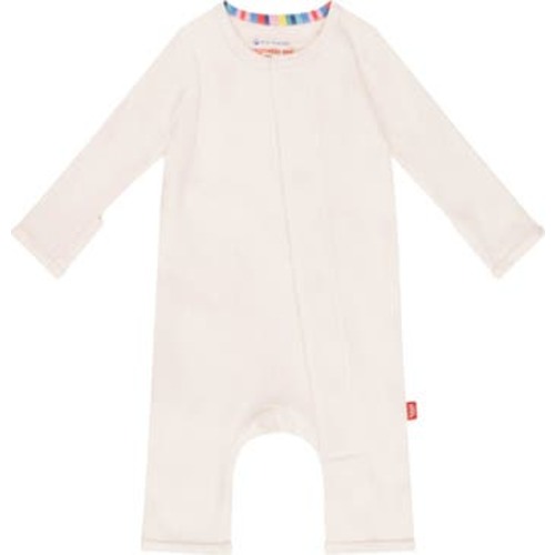 Whipped Cream Long Sleeve Magnetic Romper