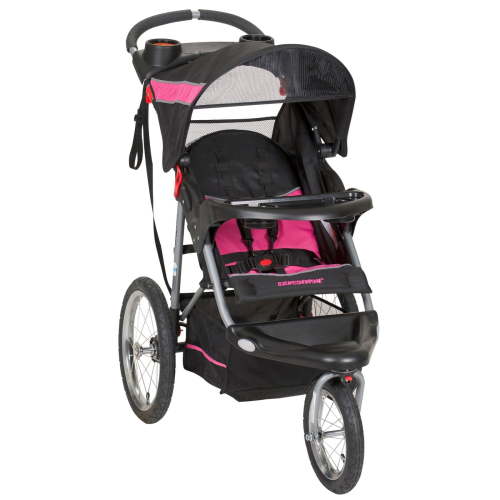 Baby Trend Expedition Jogging Stroller, Bubble Gum | Bigbigmart.com