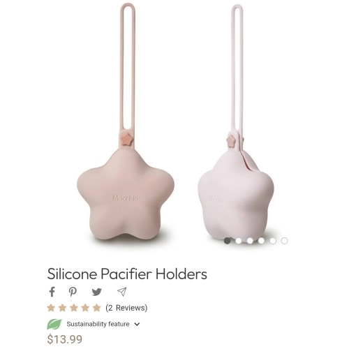 Silicone Pacifier Holders