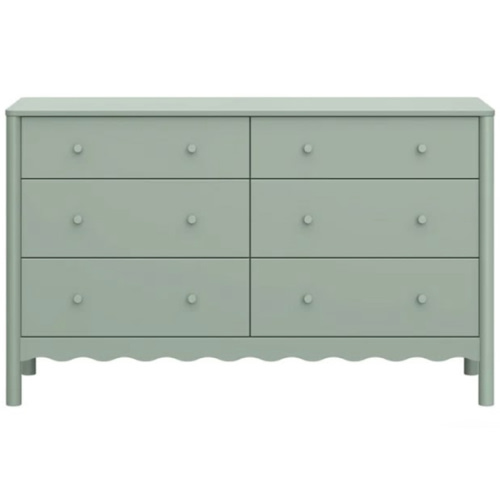 Swell 6-Drawer Assembled Dresser
