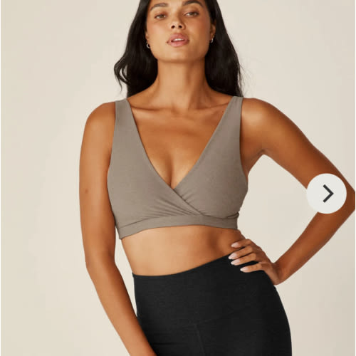 Beyond Yoga Spacedye Criss Crossover Maternity Nursing Bra