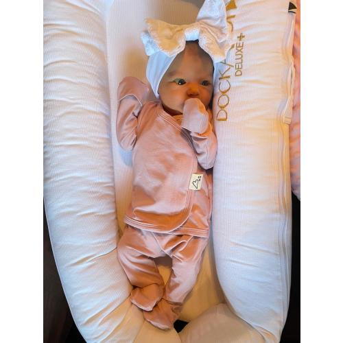 Footie - Peony – Bonsie Skin to Skin Babywear