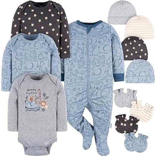 Gerber Baby Boys and Girls 12 Piece Layette Gift Set