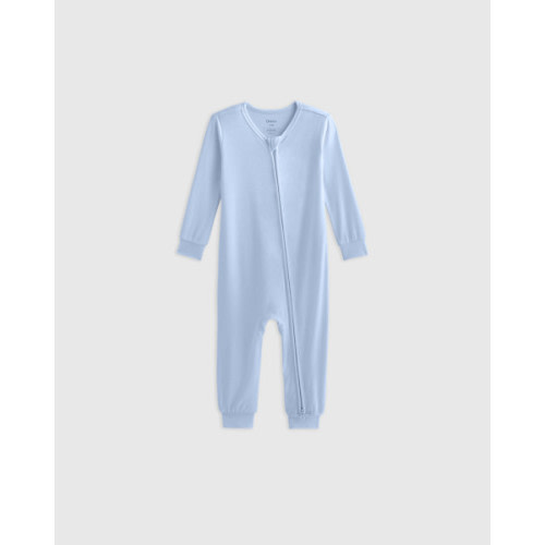 Bamboo One Piece Pajama - Baby in Eternal Blue 0-3M