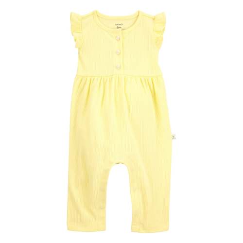Baby Flutter Sleeves Jumpsuit - Carter's | Carter's