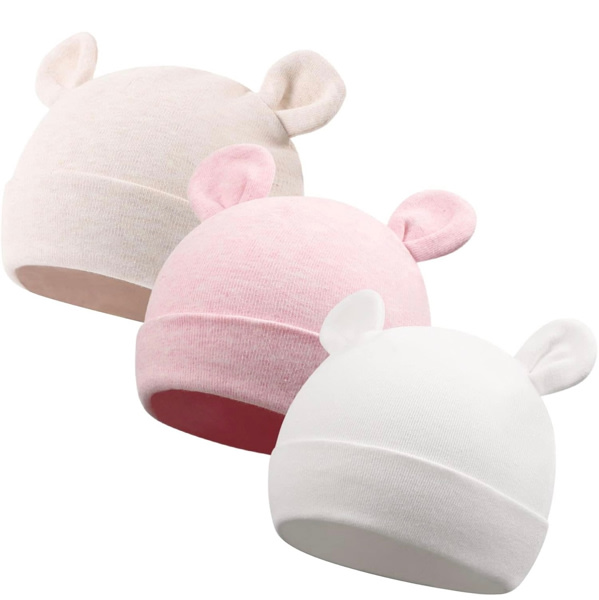 Amazon.com: Cotton Newborn Baby Girls Hat Spring Newborn Boys Hat Cute Rabbit Infant Beanie