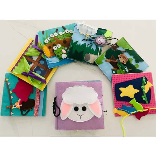 Little Lamb - Nursery Rhyme Busy Book