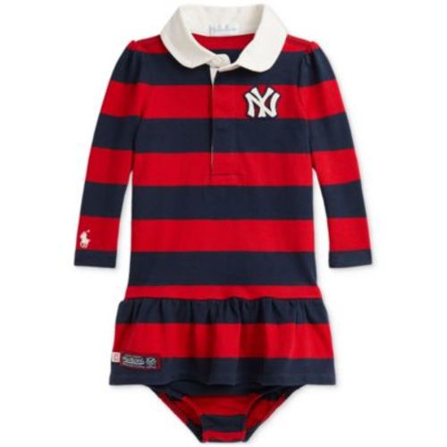 Baby Girls Striped Yankees Jersey Dress