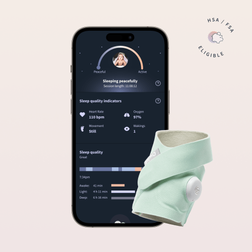 Owlet® Dream Sock - Baby Sleep Monitor: Mint