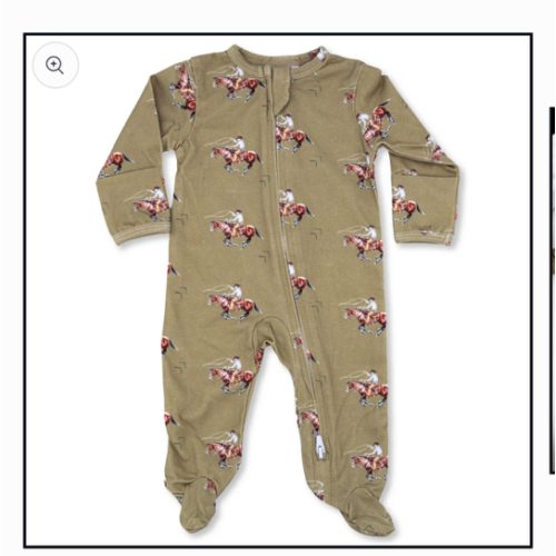 Roper Footed Jammies – Cowkid Clothing Company