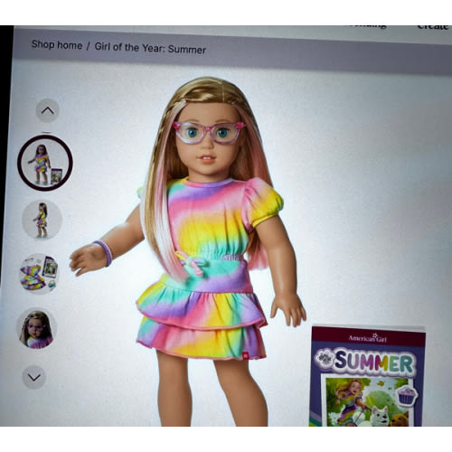 Summer™ 18-inch Doll & Journal (Girl of the Year™ 2025)