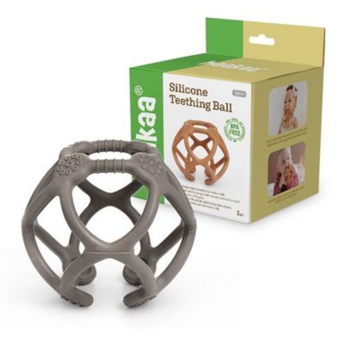 Haakaa Silicone Teething Ball 1 PK Charcoal