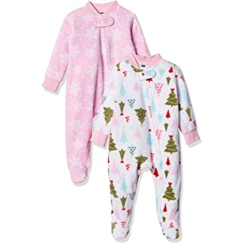 Hudson Baby Unisex Baby Fleece Sleep and Play