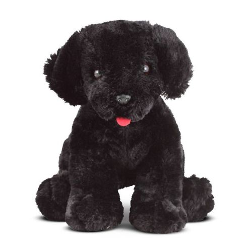 Melissa & Doug Benson Black Lab - Stuffed Animal Puppy Dog