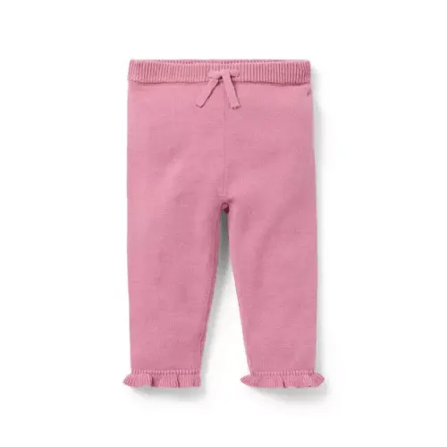 Baby Sweet Rose Baby Flower Pocket Sweater Pant by Janie and Jack