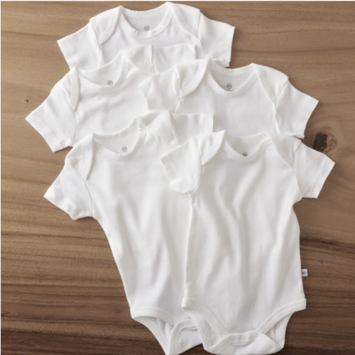 5-Pack Organic Cotton Short Sleeve Bodysuits | Honest Baby Clothing